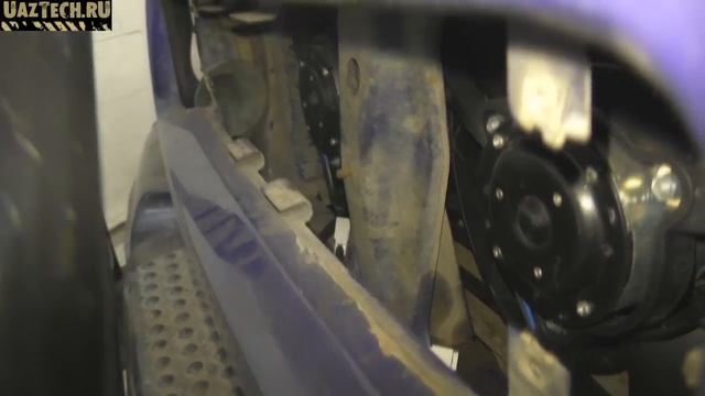 УазТех: Установка om603 на УАЗ 3162, Симбир, ЧАСТЬ 3 смотреть онлайн