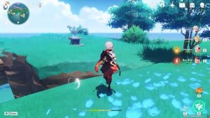 Головоломка с Зондом для Электрокула остров Ватацуми Инадзума загадка Genshin Impact