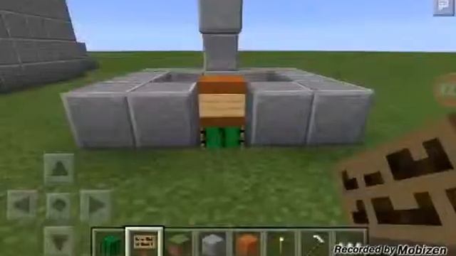 Механизм Minecraft PE #3. Механические двери. смотреть онлайн