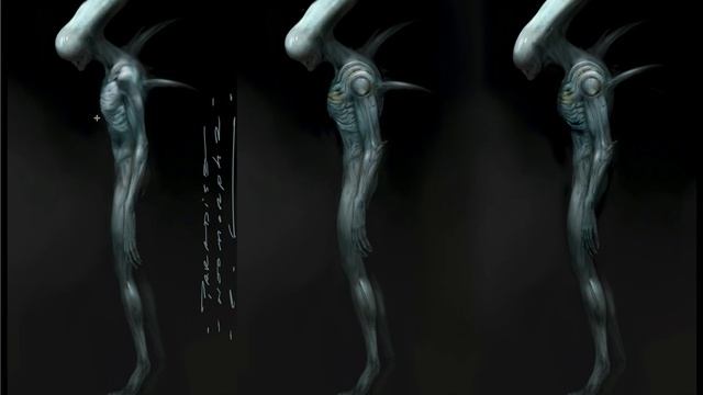 Creature talk 1...Creatures of Prometheus. Learn what was intended for the Xenomorphs and the Deaco смотреть онлайн