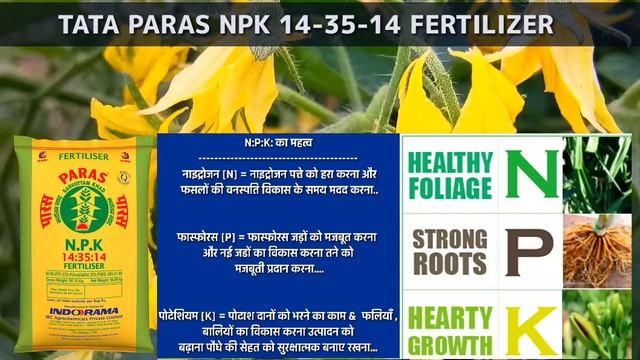 NPK 14:35:14 | Fertilizer | TATA PARAS | उर्वरक खाद | Nitrogen, Phosphorus, Potassium, 14-35-14 खा смотреть онлайн