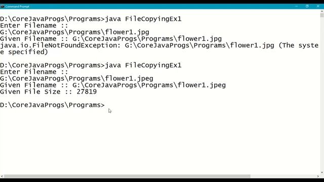 157. Any-File-Data Copying using FileOutputStream || Input-Streams and Output-Streams in Java смотреть онлайн