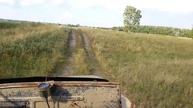 Самоделка с двигателем от мотоблока в работе. смотреть онлайн