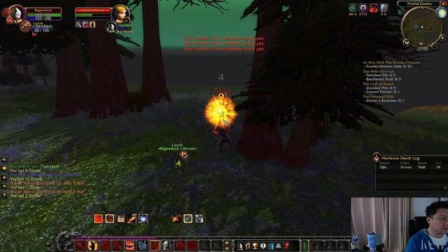 Ebby joined us for WOW hardcore classic adventure! смотреть онлайн