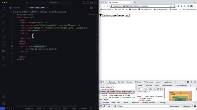 The CSS mix-blend-mode Property | Hero Component with Mix Blend Mode смотреть онлайн