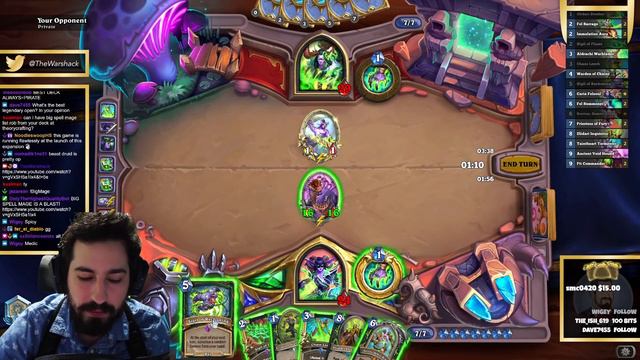 Diamond 10 To 5, ZERO LOSSES...This Decks JUICED! | Hearthstone смотреть онлайн