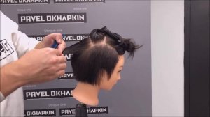 Комбинация боба и короткой стрижки. Павел Охапкин