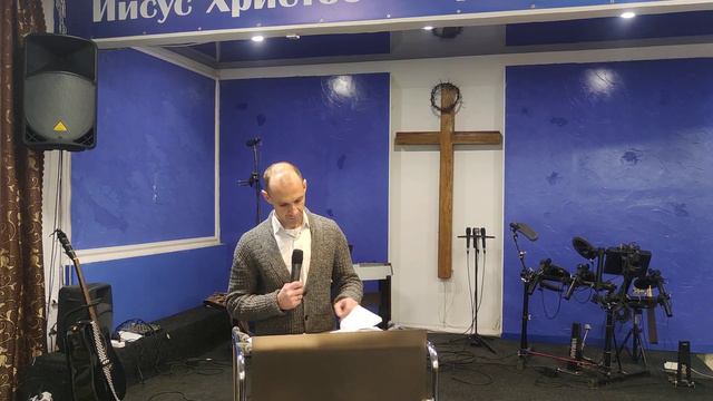 "Радость в Господе " Евгений Слюсарь 12.12.2021 смотреть онлайн