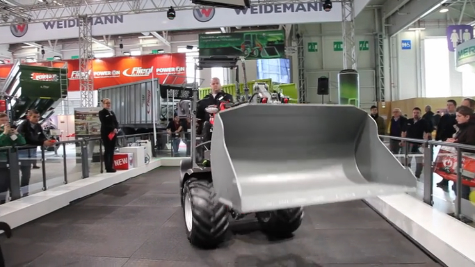 Погрузчики Weidemann Международный агропромышленный салон Sima 2015 смотреть онлайн