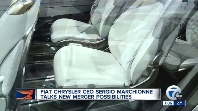 Fiat Chrysler CEO Sergio Marchionne talks new merger possibilities смотреть онлайн
