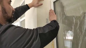 Оконный профиль примыкания. Монтаж