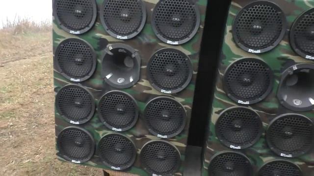 Мини стенка AZ13 DARK DOG 6.5   22 динамика + 2 драйвера