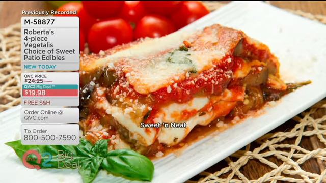 Roberta's 4-Piece Vegetalis Choice of Sweet Patio Edibles on QVC смотреть онлайн