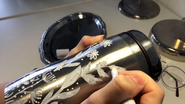 Разрисовала термокружку | Рисую | Болтаю смотреть онлайн