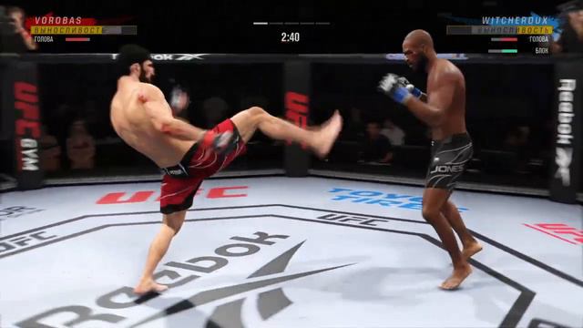 Анкалаев против Джонса EA SPORTS™ UFC® 4 смотреть онлайн