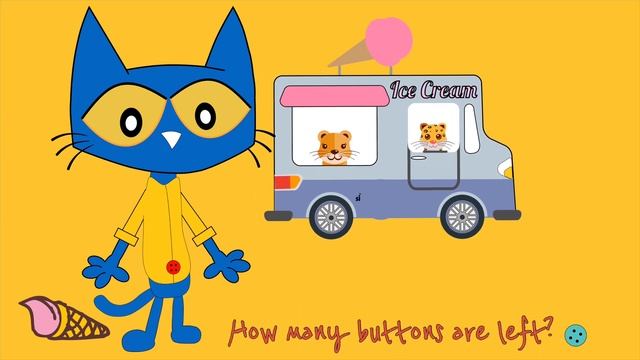 Pete the Cat And His Four Groovy Buttons simicrane reads with music смотреть онлайн