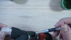 Роспись ватной игрушки /Как расписать ватную игрушку