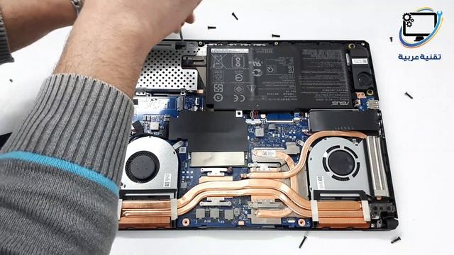 تفكيك لابتوب ASUS TUF Gaming A15 FA506 смотреть онлайн