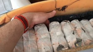 Ремонт дивана с пружинным блоком (убираем провал)