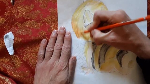 как нарисовать пчёлку карандашами/how to draw a bee with pencils смотреть онлайн