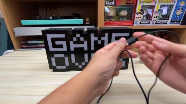 Game Over 8-Bit Pixel Light by Paladone Products from GameStop (Awesome Gift for Gamers!) смотреть онлайн