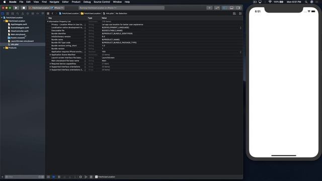 How to Fetch User Current Location (Swift 5.1.2 / Xcode 11.2.1) смотреть онлайн