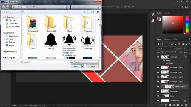 How to Create Professional Facebook Cover Photo in Photoshop CC 2020 смотреть онлайн