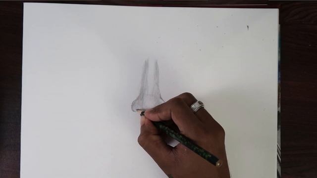 How to Draw Nose - Simple Technique | Malayalam Art Tutorial #14 смотреть онлайн
