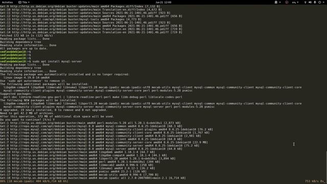 Instalar MYSQL 8.0 en Debian смотреть онлайн