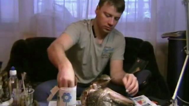 Таксидермия. Голова щуки. смотреть онлайн