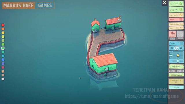 Townscaper ► ВЫ ХОТИТЕ ОТДОХНУТЬ ОТ ШЛАКА ? КРАТКИЙ ОБЗОР ‼️ / Игры на пк / смотреть онлайн