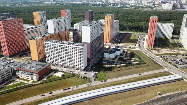 ЖК "Саларьево парк". Облет 2 августа 2020 г. смотреть онлайн
