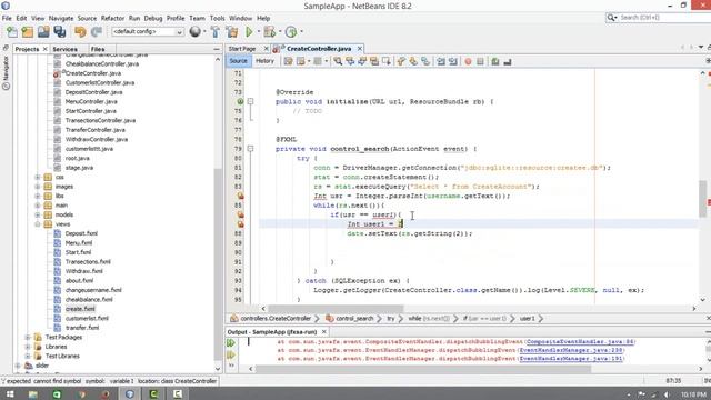 search data through sqlite javafx || sqlite || Netbeans смотреть онлайн