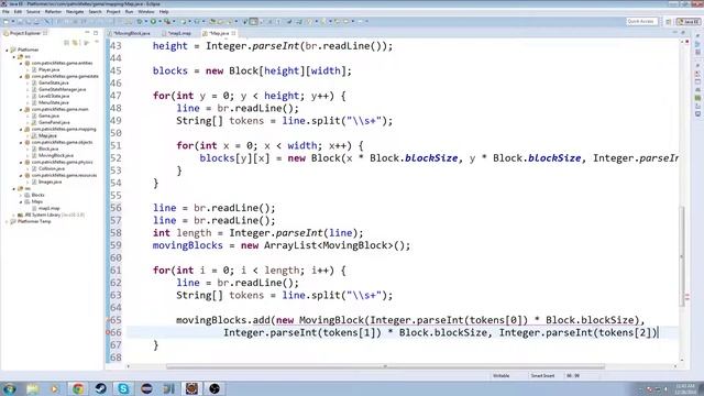 Java 2D Platformer #13 - Adding Moving Blocks смотреть онлайн