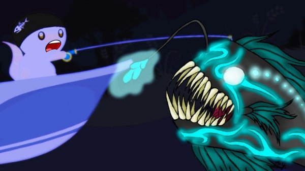 Поймал Огромного МОНСТРА #5 КОТЕНОК РЫБОЛОВ симулятор кошачьей рыбалки веселый летсплей от фгтв