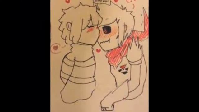Papyrus x Frisk -кто бы смотреть онлайн