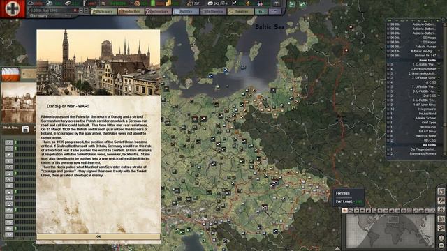 Hearts of Iron 3: Black ICE 8.6 - 39 (Germany) - Danzig or War смотреть онлайн