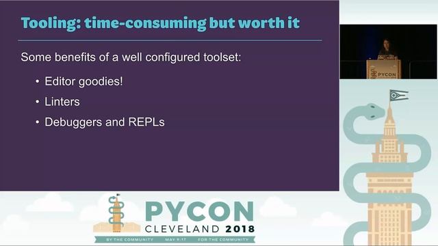 Sara Packman - The Journey Over the Intermediate Gap - PyCon 2018 смотреть онлайн