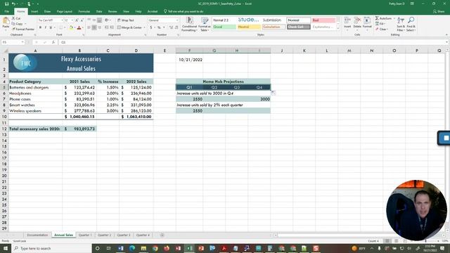 Module 5 Excel Project смотреть онлайн