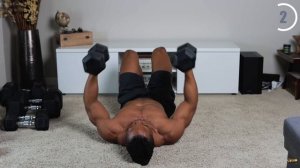 15 Minute Dumbbell Chest Workout At Home | No Bench Needed!