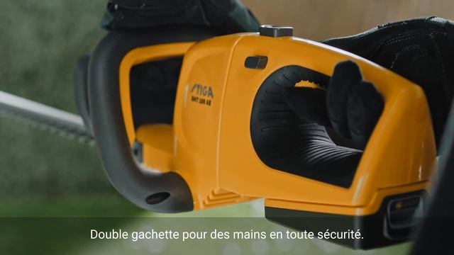 STIGA ESSENTIAL 20V SHT 100 AE taille-haie à batterie смотреть онлайн