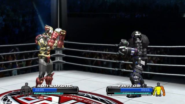 REAL STEEL THE VIDEO GAME - SUN WOKONG vs ZEUS & FANTOM смотреть онлайн