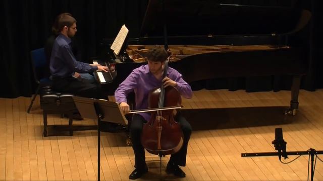Franck Cello Sonata in A major - movement 2 смотреть онлайн