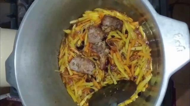 Уй шароитида ош пишириш