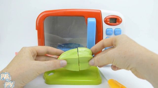 Волшебная микроволновка Фрукты превращаются в лизун смотреть онлайн