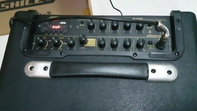 Профессиональный комбоусилитель караоке #SHILE SD-8 и балалайка смотреть онлайн