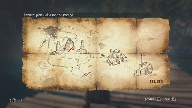 Assassin's Creed IV Black Flag Tortuga Treasure Map Location