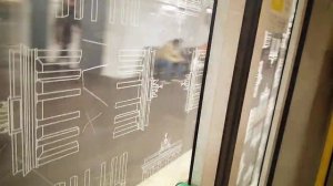 U-Bahn Berlin Mitfahrt auf der U8 von Hermannplatz bis Alexanderplatz