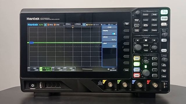Hantek Oscilloscope DPO7000，2GS/s 500MHz，2G depth,10.1 inch——2 смотреть онлайн