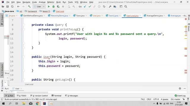 Lesson 13 2020 01 27 20 51 36 989 смотреть онлайн
